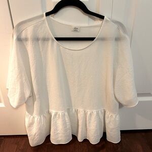 Peplum Aritzia Tee
